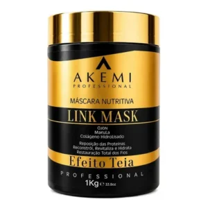 Máscara Nutritiva Link Mask Efeito Teia Akemi Professional 1kg