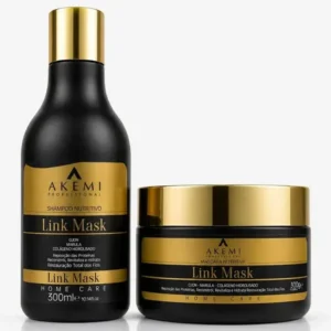 Kit de Nutrição Link Mask Shampoo + Máscara Home Care