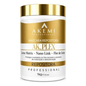 Máscara Pós-Química AK Plex Repositora de Massa Akemi 1kg