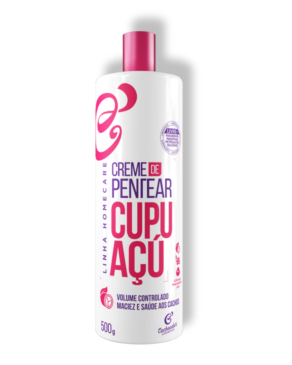 Creme de Pentear Cupuaçu Cacheadu's - Volume equilibrado e brilho - Imagem 6