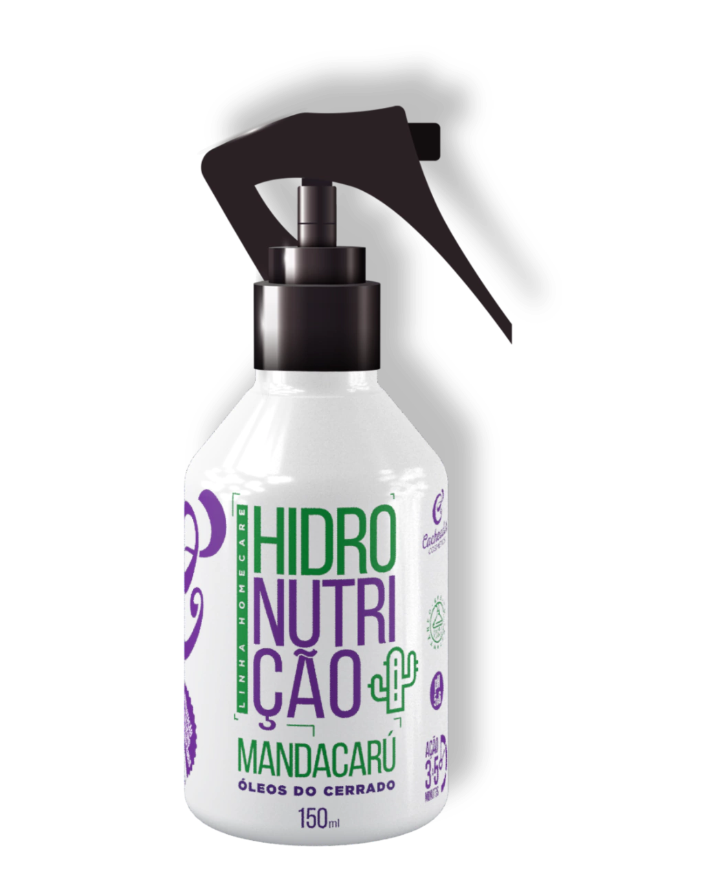 Hidronutrição de chuveiro Mandacarú 150ml - Controle de Frizz e resultado imediato - Imagem 5