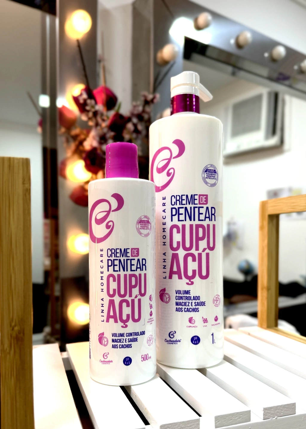 Creme de Pentear Cupuaçu Cacheadu's - Volume equilibrado e brilho - Imagem 5