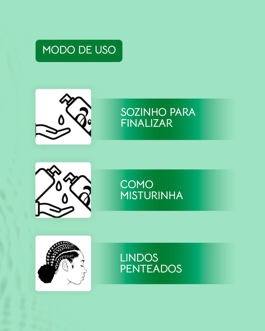 Finalizador 2 em 1: Creme + Gel de Oliva - Brilho intenso e super definição (500g) - Imagem 5